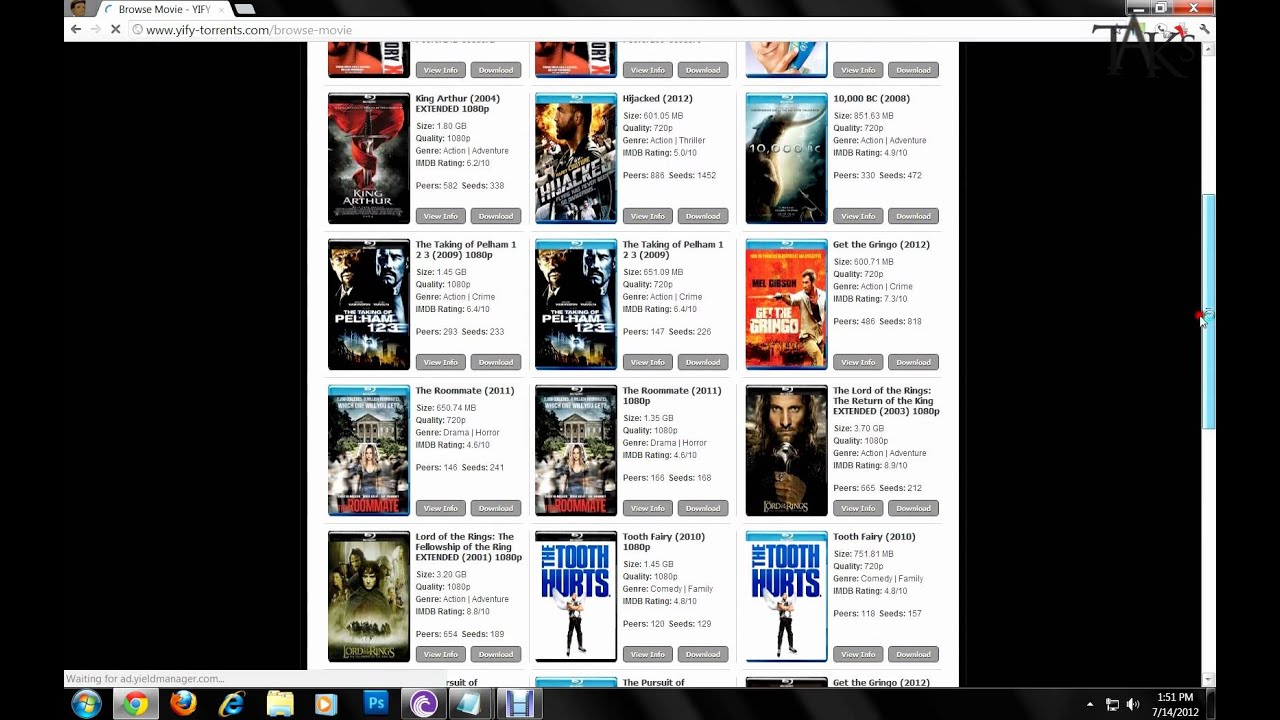 horror movies torrent sites